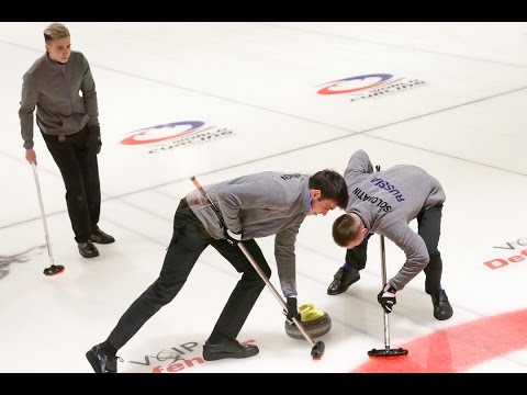 CURLING: RUS-DEN - World Junior Chps 2016 - Men Draw 4