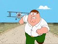Peter Runs From Plane Origin Family Guy North By Northwest Parody