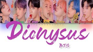 VOSTFR: BTS (방탄소년단) Dionysus (Parole code Couleur Han/Rom/VOSTFR)