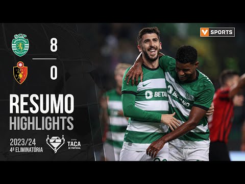 Sporting Clube de Portugal Lisabona 8-0 Dumiense/C...