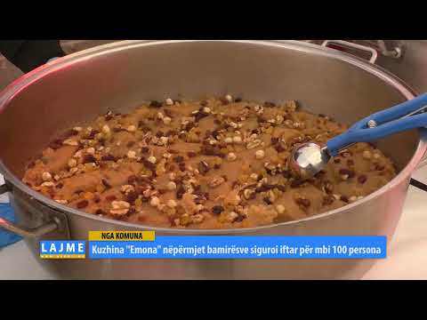 Kuzhina "Emona" nëpërmjet bamirësve siguroi iftar për mbi 100 persona