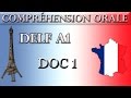 Compréhension orale Delf A1 document 2 