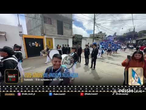 Desfile #15deseptiembre en San Bartolome Milpas Altas 2026