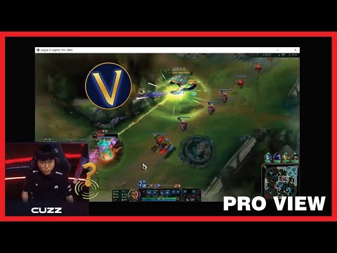 Cuzz experiences a Vandiril demonstration in the LCK