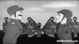 LOONEY TUNES (Looney Toons): PRIVATE SNAFU - Gas (1944) (Remastered) (HD 1080p)