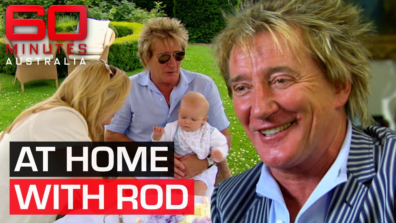 An intimate day in the life of music legend Rod Stewart | 60 Minutes Australia