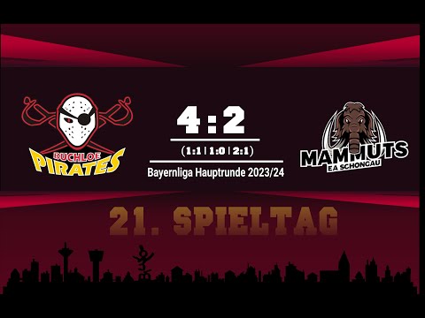 ESV Buchloe Pirates - EA Schongau | PK 21. Spieltag Hauptrunde | BEV Bayernliga 2023/24
