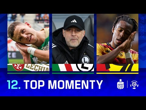 Wszystkie gole 12. kolejki | TOP MOMENTY | Ekstraklasa 2025/26