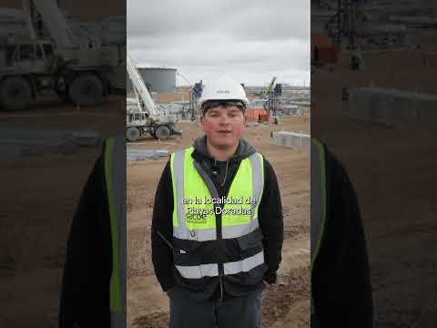 TRABAJO RIONEGRINO EN UNA OBRA ESTRATÉGICA