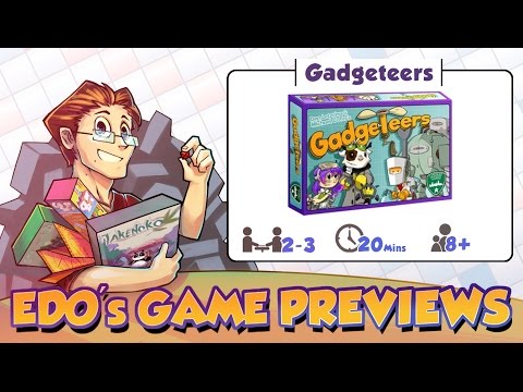 Edo's Gadgeteers Board Game Review (KS Preview)