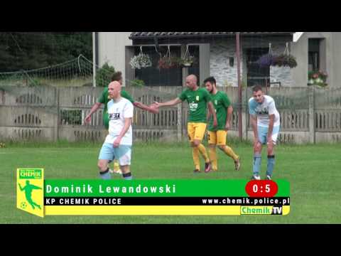 Bramki z meczu Błękit Pniewo -  KP Chemik Police