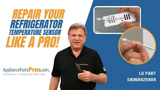 How to Replace LG/Kenmore Refrigerator Temperature Sensor EBD60925804