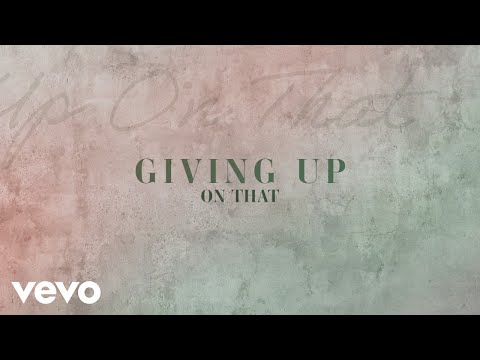 Dalton Dover - Giving Up On That (Official Lyric Video)