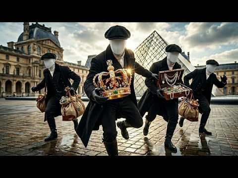 How 4 Thieves STOLE Napoleon’s Jewels from the Louvre in 7 MINUTES and Disappeared