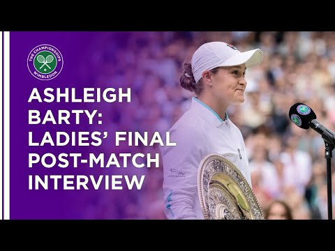 Ashleigh Barty Ladies' Final Post-Match Interview | Wimbledon 2021
