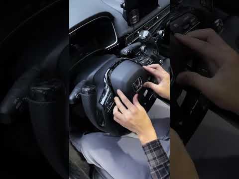How to install TTD Craft  the 11th gen civic F1 shape steering wheel ? #carbonfibersteeringwheel