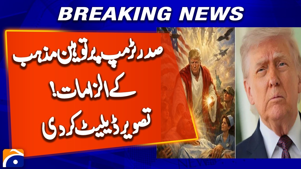 Trump deletes post with AI image of himself as Jesus-like figure after outcry