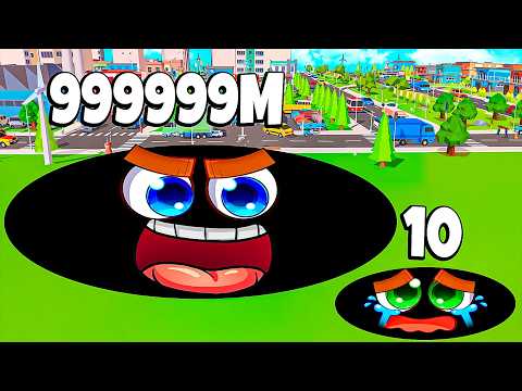 I'm BECOMING the biggest BLACK HOLE in Roblox!🕳️