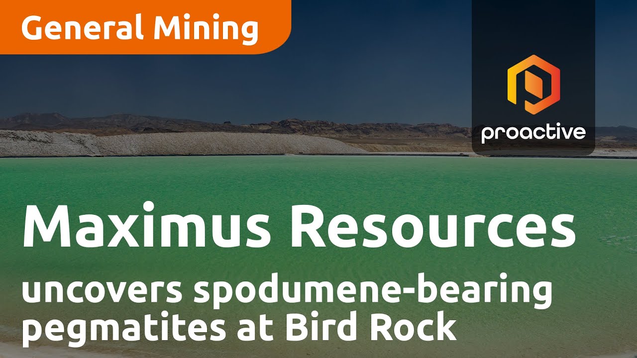 Maximus Resources uncovers spodumene-bearing pegmatites at Bird Rock