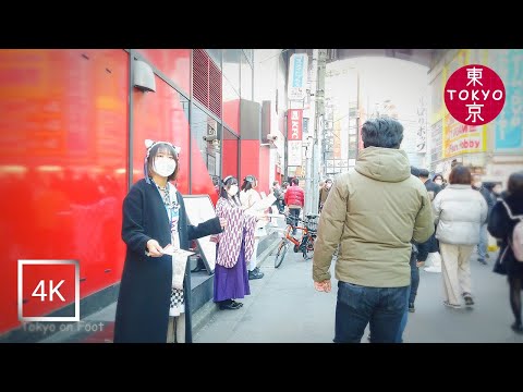 Japan | Exploring on district for electronic and otaku goods "Akihabara" in Tokyo. | 4K #akihabara