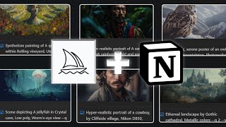 How I Use Notion for Better Midjourney Art! (500+ Design Elements) 💻✨