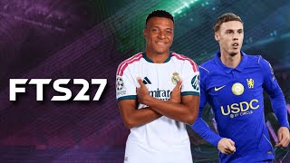▶️ FTS 27 Mobile™ Original New Kits & Full Transfer Update 2026/27 Real Madrid V