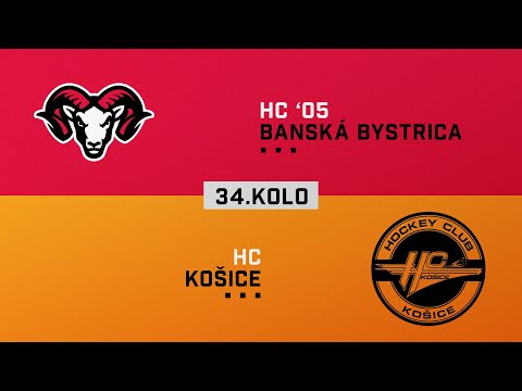 34.kolo HC 05 Banská Bystrica - HC Košice HIGHLIGHTS