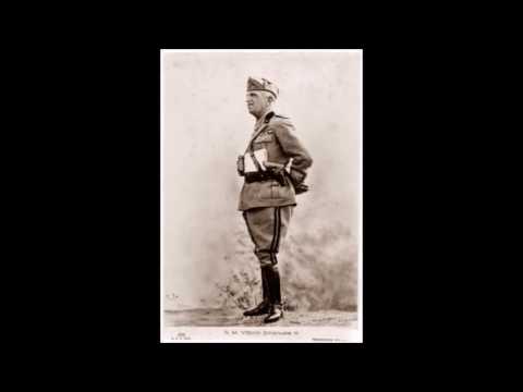 Il Re sostituisce Mussolini con Badoglio 25 luglio 1943 dai microfoni dell'EIAR