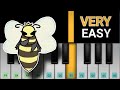 Sweet Little Bumble Bee | Easy Piano Tutorial