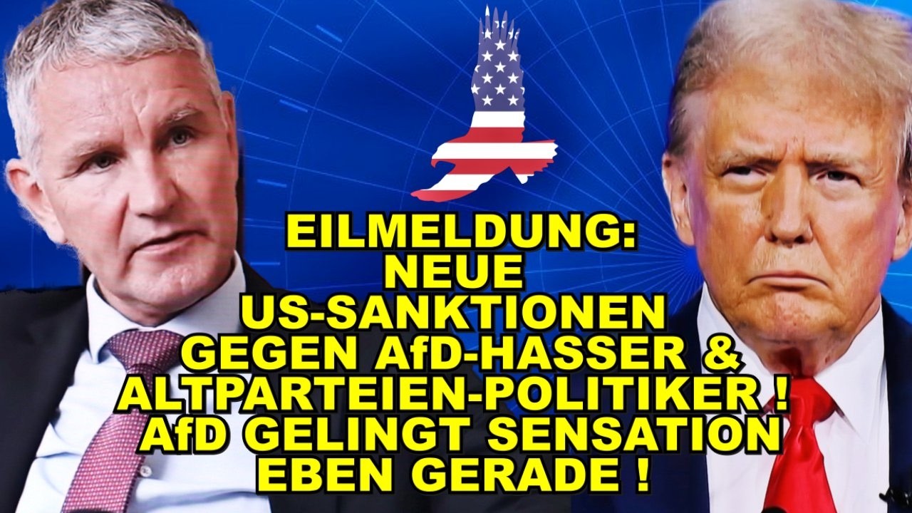 EIL: US-Sanktionen GEGEN ALTPARTEIEN!