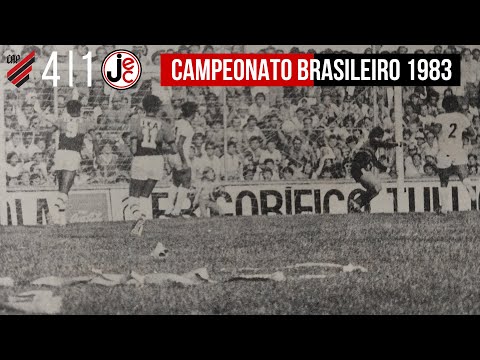 🟥ATHLÉTICO PARANAENSE 4 X 1 JOINVILLE | CAMPEONATO BRASILEIRO 1983 | ESTÁDIO JOAQUIM AMÉRICO BAIXADA