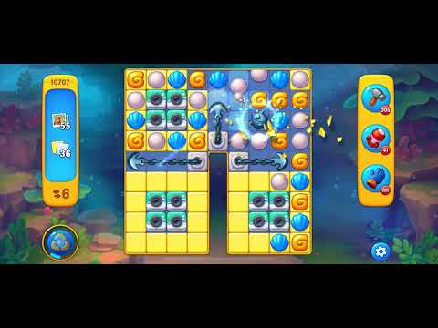 Fishdom level 10707 no boosters フィッシュダム ノーマル