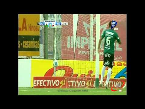 GOL DE GOTTI - SARMIENTO 2 INSTITUTO 3 - FECHA 22 B NACIONAL (23 02 2013)