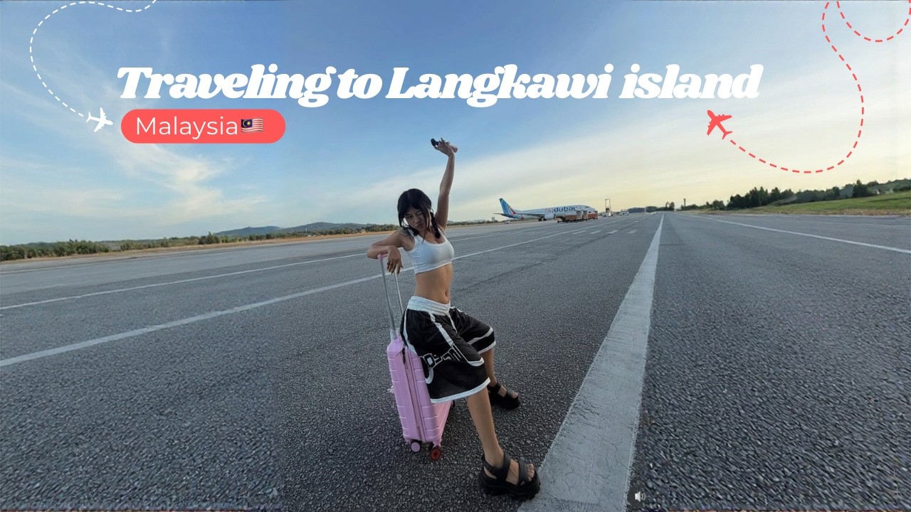 we almost missed our flight… kl to langkawi 😭✈️