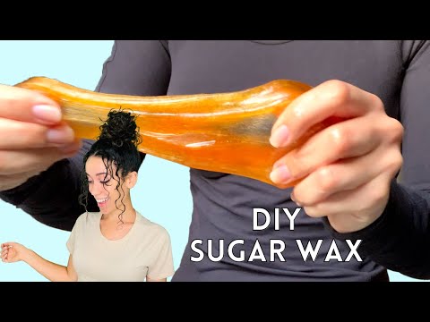 DIY BRAZILIAN WAX - Making sugar wax at home | EASY