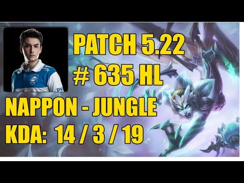 CNB Nappon   Jungle  Elise vs Lee Sin   BR Challenger 843 PDL #635 Highlights