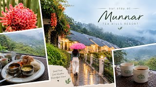 Our Munnar Stay 🌿☁️ | Tea Hills Resort🏡 | Valley View, Mist & Tea estate 