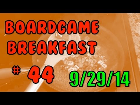 Board Game Breakfast: Episode 44 - Misery!