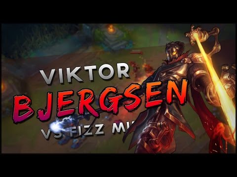 S7 |  Bjergsen Viktor vs Fizz MID  | Ranked League VOD