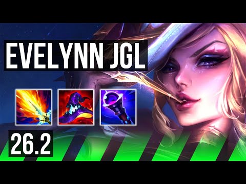 EVELYNN vs DIANA (JGL) | 62K damage | EUW Master | 26.2