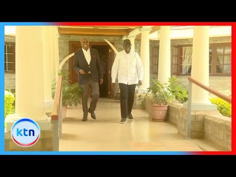 Ruto na Gideon Moi waonyesha ishara ya ushirikiano mpya wa kisiasa