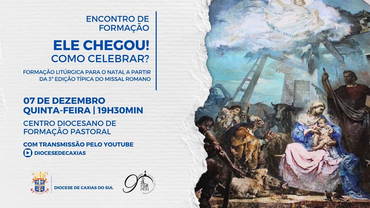 Foto de capa da notícia "Ele chegou! Como celebrar?" | Formação Litúrgica para o Tempo do Natal