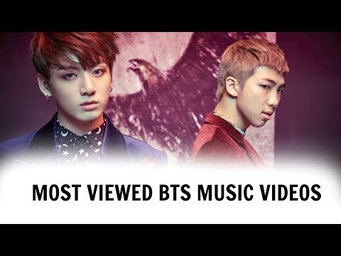 Most Viewed BTS Music Videos | June 2017