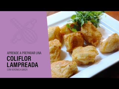 Receta COLIFLOR LAMPREADA | Fácil y deliciosa