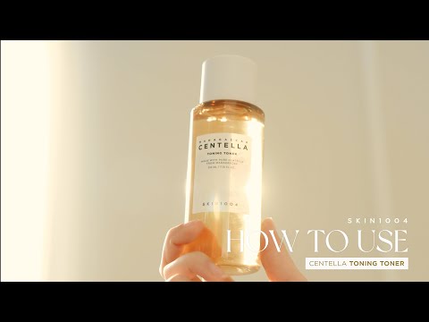 SKIN1004 HOW TO USE CENTELLA TONING TONER