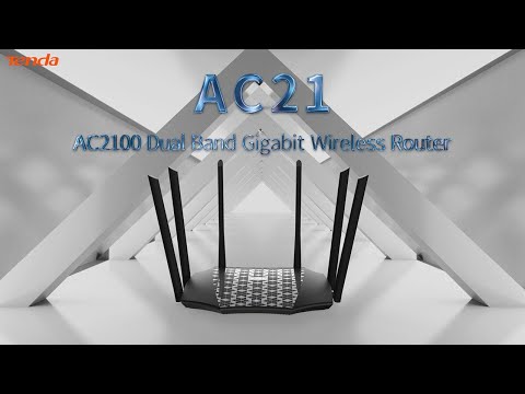 Маршрутизатор Tenda AC21 дводіапазонний AC2100 (WiFi Gbit Router) - фото 1 - id-p1661276657