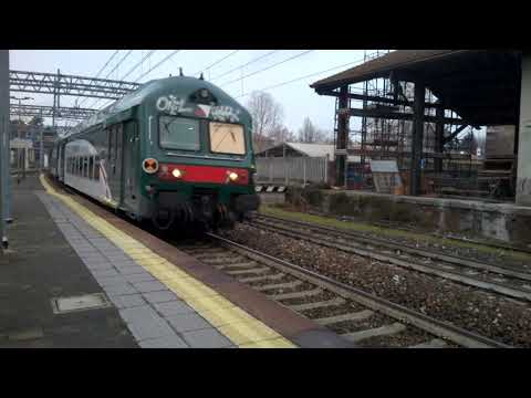 E464 286+4 2 piani Trenord - Monza - 30/01/2019