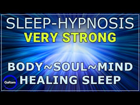 Sleep Hypnosis ⚡ Very Strong ⚡ Body ~ Soul ~ Mind 😴 Healing Sleep