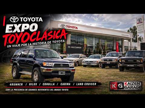 Nos invitaron a la EXPOTOYOCLÁSICA! 🔥 Toyota 4Runner, Hilux, Corolla y mas!