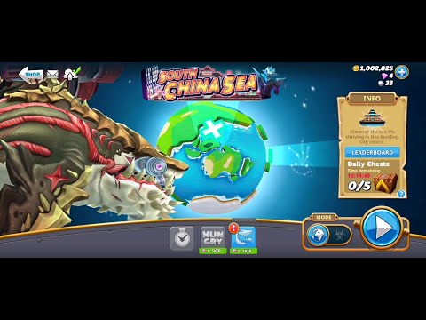 NEW ANCIENT MEGALODON IN SOUTH CHINA SEA ! - Hungry Shark World